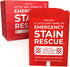 Emergency Stain Rescue Stain Remover Wipes - Road Spill On-the-Go Rescue Packets