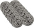 12 Pack Stainless Steel Scourers by Scrub It, Steel Wool Scrubber Pad for Dishes, Pots, Pans, Ovens, Kitchen Cleaning