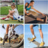 Geyoga 7 Pairs Ankle Compression Socks - Foot and Heel Pain Relief Compression Foot Sleeves for Arch Support for Men