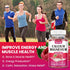 Calcium Magnesium Zinc Gummies with Vitamin D3, K2, B6, B12 - Supports Bone Strength & Muscle Function - 60 Gummies