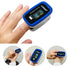 LOOKEE LK50D1A Deluxe Fingertip Pulse Oximeter, Finger SpO2 Blood Oxygen Saturation Monitor with OLED Display
