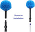 Twist-On Cobweb Duster Head, Soft Bristles Spider Web Duster Brush for Indoor & Outdoor Cleaning