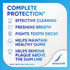 Sensodyne Complete Protection Sensitive Toothpaste, Extra Fresh for Gingivitis & Sensitive Teeth - 3.4 Ounces