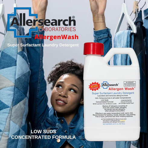 Allersearch AllergenWash, 24 Oz Laundry Detergent