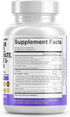 Magnesium Glycinate Complex 1000mg with 200mg L-Theanine, 60 Count - Supplement with Apigenin, GABA & Ashwagandha