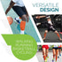 Calf Compression Sleeves - Footless Compression Socks for Runners, Shin Splints, Varicose Vein & Calf Pain Relief for