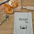New Living 2 Pack 44x35 cm Organic Linen Cotton Bread Bags | Extra Large | Reusable Bread Storage Bags