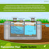 Natural Elements Septic Tank Treatment Pods - 1-Year Supply, Pack of 12, Eco-Friendly Bacteria & Enzymes