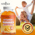 NEW AGE Vitamin C Gummies - Orange Flavor, Supports Healthy Immune System, Vegetarian, 60 Gummies