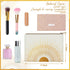 10 Pcs Sunshine Ray Makeup Bag - Boho Cosmetic Pouch with Zipper for Your Purse, Cute Travel Accessory