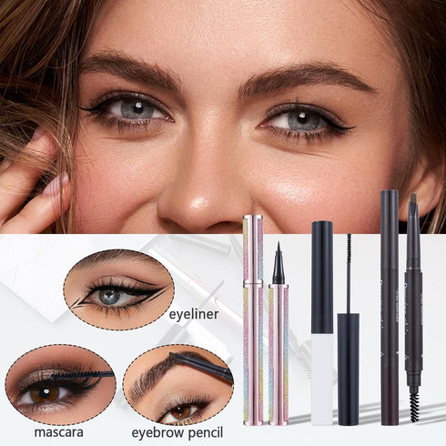 Teen Makeup Kit for Girls, Includes Eyeshadow Palette, Eyeliner, Makeup Brush Set, Lipgloss, Mascara, Eyebrow Pencil