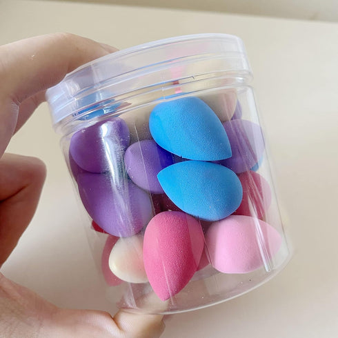 Mini Makeup Sponge Blender 30 pcs, Beauty Blender Sponge for Foundation, Powder, Concealer, Eye Shadow