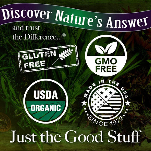 Nature’s Answer USDA Organic Lemongrass Essential Oil 0.5 fl oz (15ml) - 100% Pure Natural Aromatherapy Oil