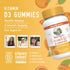 MaryRuth Organics Vitamin D3 Gummies - 2 Month Supply, 60 Vegan Gummies for Immune Support & Bone Health