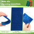 Hoolerry 100 Pcs Heavy Duty Scouring Pads: Non Scratch Household Scrub Pads for Reusable Pan Cleaning
