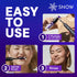 SNOW Teeth Brightening Purple Serum, Gentle & Enamel Safe for Instant Brightening, 2 Month Supply