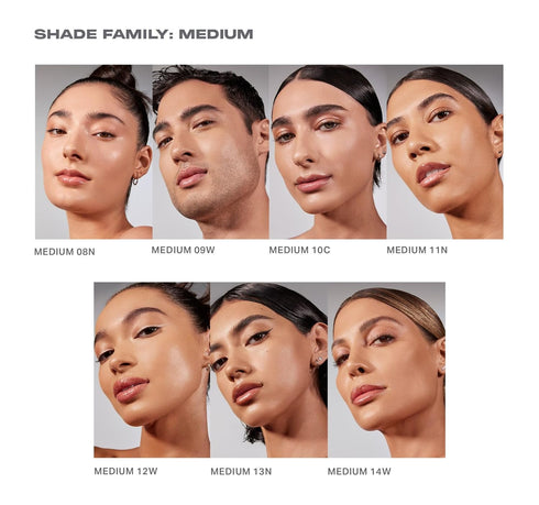 Morphe Lightform Liquid Foundation - Medium 10C - Extended Hydration Makeup with Natural Radiant Finish (1.01 fl oz)