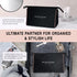 Multi-Purpose Velvet Storage Bag, Hair Tool Organizer & Travel Case for Hypersonic, Dyson Airwrap & Shark FlexStyle