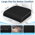 SofterCharm Tailbone, Seat Cushion, Memory Foam Office Chair Cushions for Long Sitting Hours, Chair Pad for Sciatica