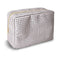 Waterproof Large Makeup Bag Pouch, Checkered Nylon Toiletry Storage Bag for Women, Big Organizer for Sport Work