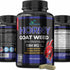 YUMMYVITE Horny Goat Weed Extra Strength -120 Capsules w. Maca, L-Arginine, Ginseng