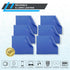 Microfiber Cleaning Cloth, 7x6'' Microfiber Cloth, Pack of 6 Blue Lens Cleaning Wipes