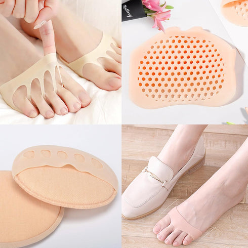 Soulful Solutions Forefoot Metatarsal Pads for Women and Men, Ball of Foot Cushion for Mortons Neuroma Pain Relief