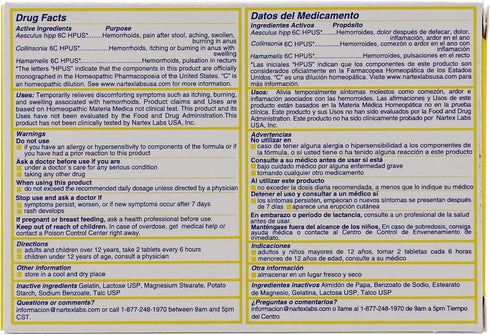 HEMORRHOIDEX Tablets