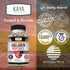 Kaya Naturals Multi Collagen Peptides Complex Powder - 30 Capsules for Hair, Skin, Nails & Anti-Aging.