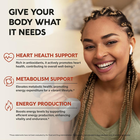 Berberine with Ceylon Cinnamon 10000 mg - 15-in-1 Supplement for Heart Support, Metabolism & Energy, 60 Capsules