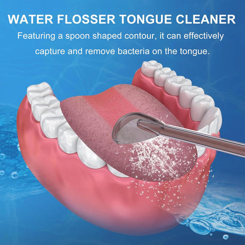 Water Dental Flosser Tip Replacement Heads, Oral Irrigator Refill Heads, Compatible with F5020E F5029A