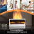 Humidifier,7 Fireplace Flame Air Diffuser Colors Aromatherapy Essential Oil Diffuser, Ultrasonic Aroma Humidifier
