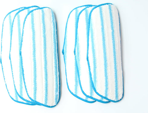 Reusable Wet Mop Pad, Fit Dirt Devil Steam Mop, Replacement with AD51000, 6pk