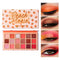 Peach Please 18 Colour Eyeshadow Palette for Beauty, Matte Metallic Sparkle Shimmer Eye Makeup for Girls & Highlighter