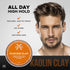 Clever Clay - Natural Finish Styling Hair Clay for Men - All Hair Types - Reworkable All Day Hold- Cruelty Free- Paraben & Sulphate Free, 3.4 oz