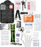 EMT-Approved Black Emergency First Aid Kit, Molle Ifak Pouch with 250 Piece Outdoor Gear for Emergencies