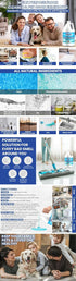 Multi-Purpose Cleaner & Deodorizer, Pet Odor Eliminator, Multi-Surface Cleaner Concentrate for Floor, Carpet, Hardwood,