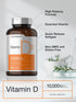 Horbaeach Vitamin D3 10000 IU, 500 Softgels, Non-GMO, Gluten Free Supplement, Value Size, High Potency Formula
