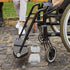GLEAVI Wheelchair Foot Pedal Replacement Pair Thickened Metal Non-Slip Footrest Accessory Universal for Elderly