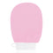 Exfoliating Glove Body Scrubber, 1 PC Korean Washcloth for Deep Scrub, Loofah Cleansing Mitts, Pink