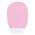 Exfoliating Glove Body Scrubber, 1 PC Korean Washcloth for Deep Scrub, Loofah Cleansing Mitts, Pink