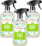 Aunt Fannie's Glass & Window Cleaning Vinegar Spray - Natural Streak-Free Cleaner, 16.9 Ounces (Pack of 3)