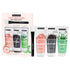 Freeman Exotic Blends Facial Mask 4 Piece Set, Peel-Off & Jelly Masks for Cleansing, Hydrating, Vegan & Cruelty-Free
