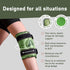 Knee Ice Pack Wrap, Soft Compression Pack for Pain Relief, Leg Injuries, Swelling, Arthritis, Meniscus Tear, ACL -