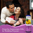 Lick Pineapple Flavored Massage Oil, Romantic Body Safe Non-Greasy Formula, 4 oz