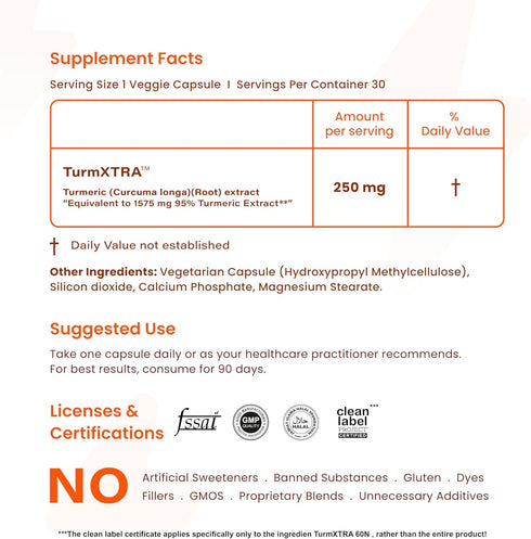 Ultra Turmeric, 30 Capsules, High Absorption, 100% Natural & Water Dispersable, Promotes Joint Health, Immune Support