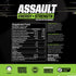 Muscle Pharm Assault Pre Workout Powder for Men & Women - Energy & Strength with Beta Alanine, 30 Servings, Blue