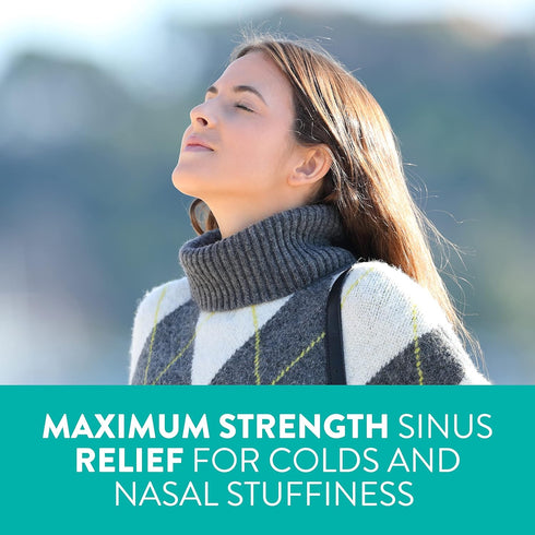Vicks Sinex SEVERE LiquiCaps, Maximum Strength Sinus Relief, Non-Drowsy, 24 LiquiCaps for Headache & Congestion