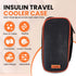 Insulin Cooler Travel Case TSA Approved with 2 Ice Pads, Insulated Cooler Bag for Diabetic Supplies and Insulin Pens