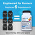 Runner Multivitamin – Engineered Vitamin with Antioxidants for Health/Running Recovery – Complete B Complex for